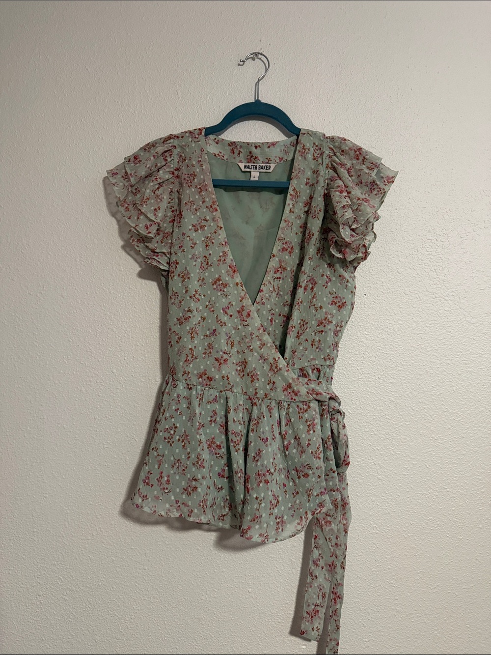 Walter Baker Wrap Blouse